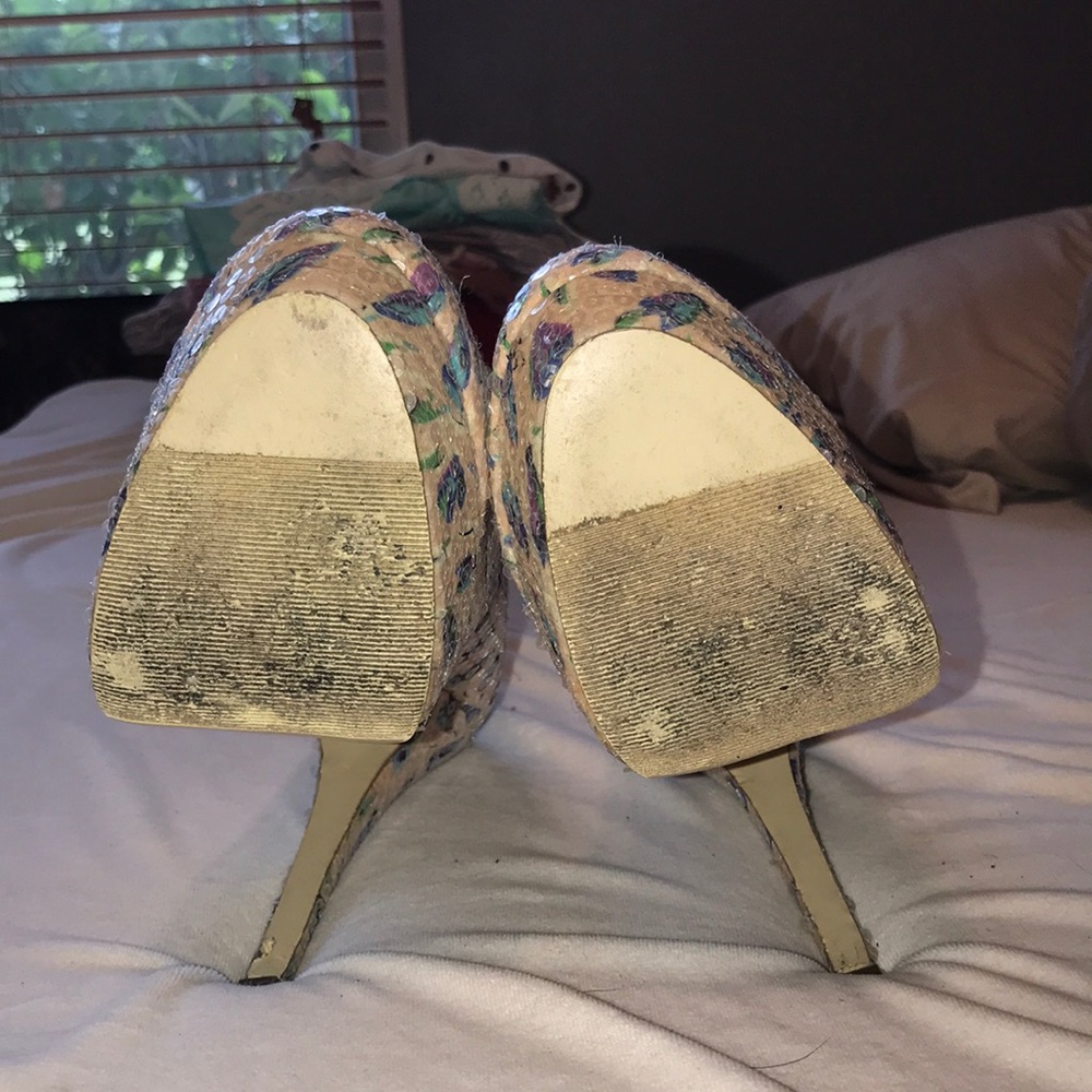Sequined heels - Picture 3 of 5